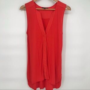 Blood Orange Banana Republic Soft V Tank